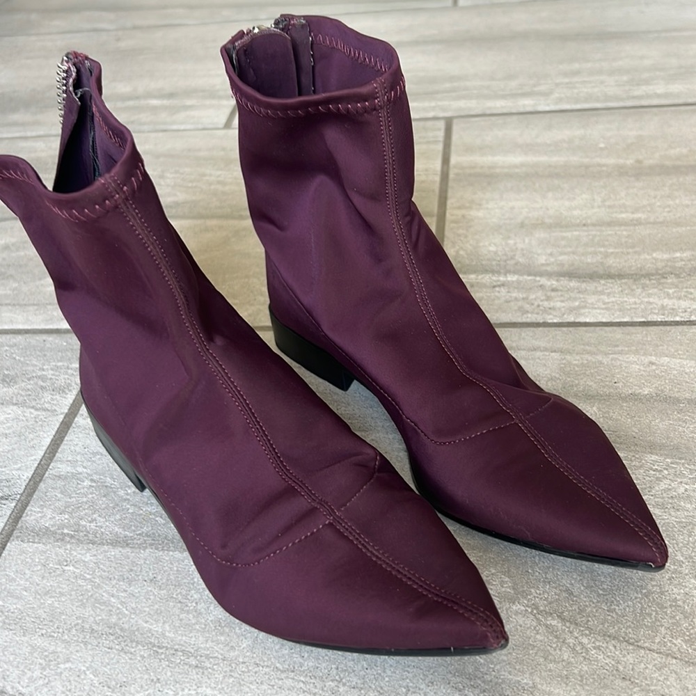 Zara ankle sock booties size 7